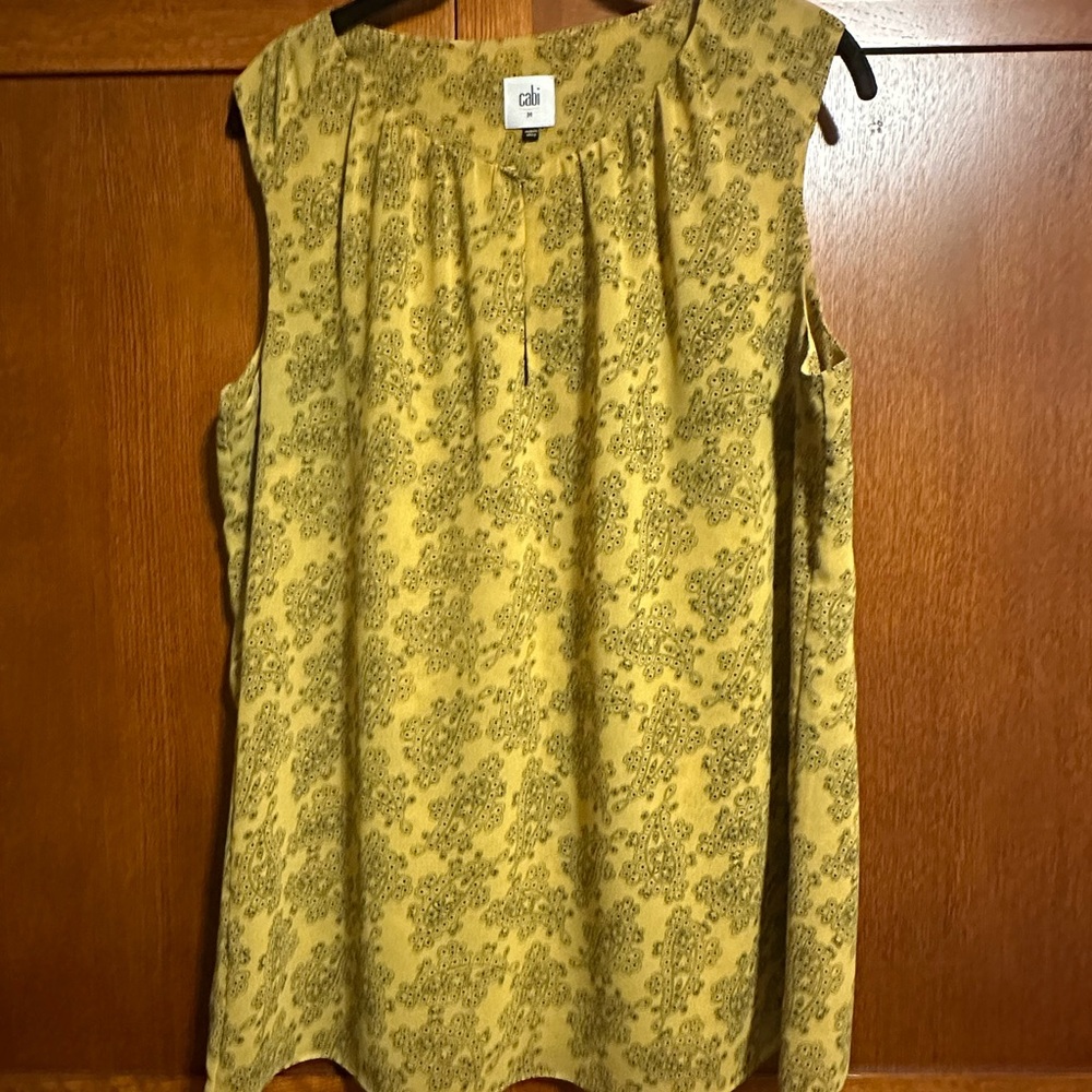 CAbi Women's Paisley Floral Blouse